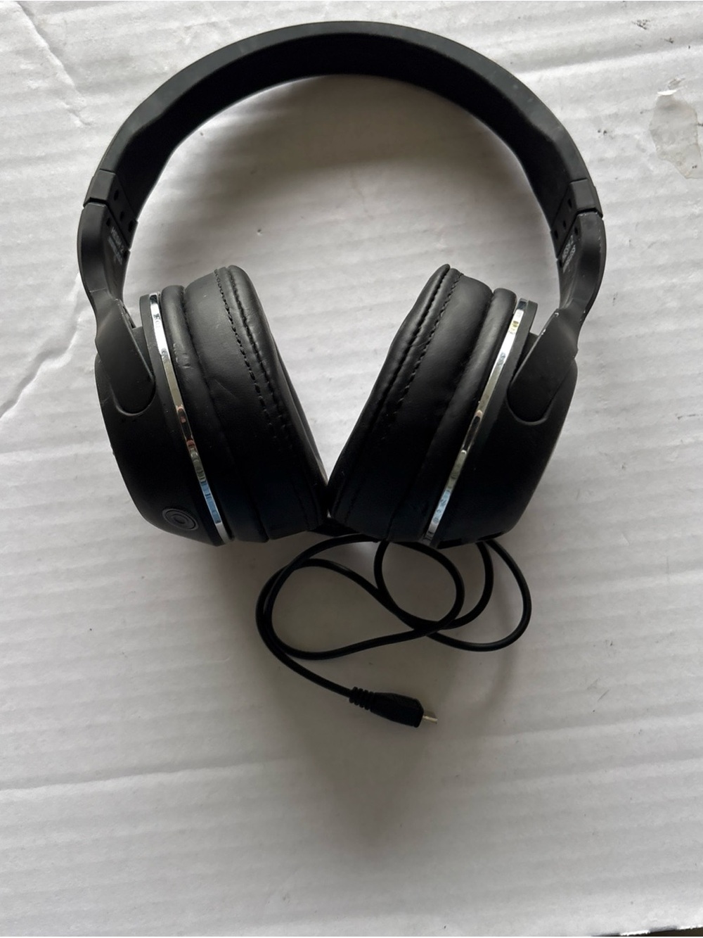 Yeah 2 Black Over-Ear Wireless, Bluetooth Headphones with Wired Connectivity